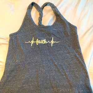 New condition “faith” Large Tank blue